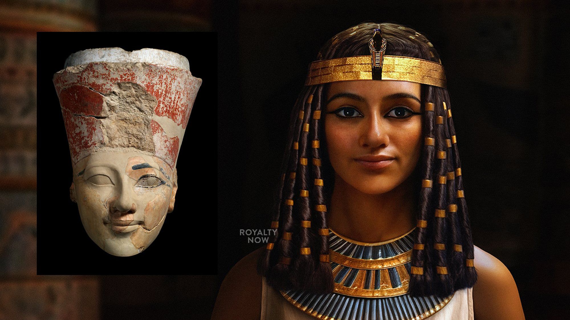 Вид царицы Хатшепсут