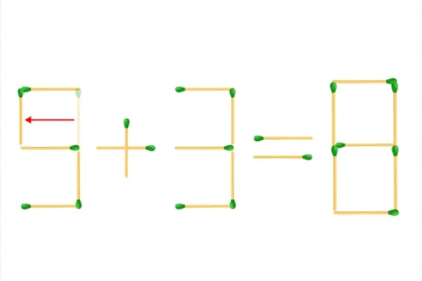 Решение головоломки со спичками