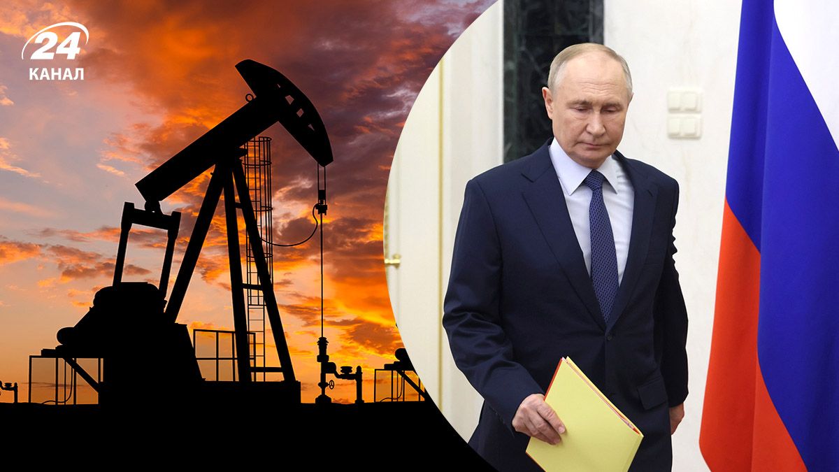Добыча нефти, российский диктатор Владимир Путин