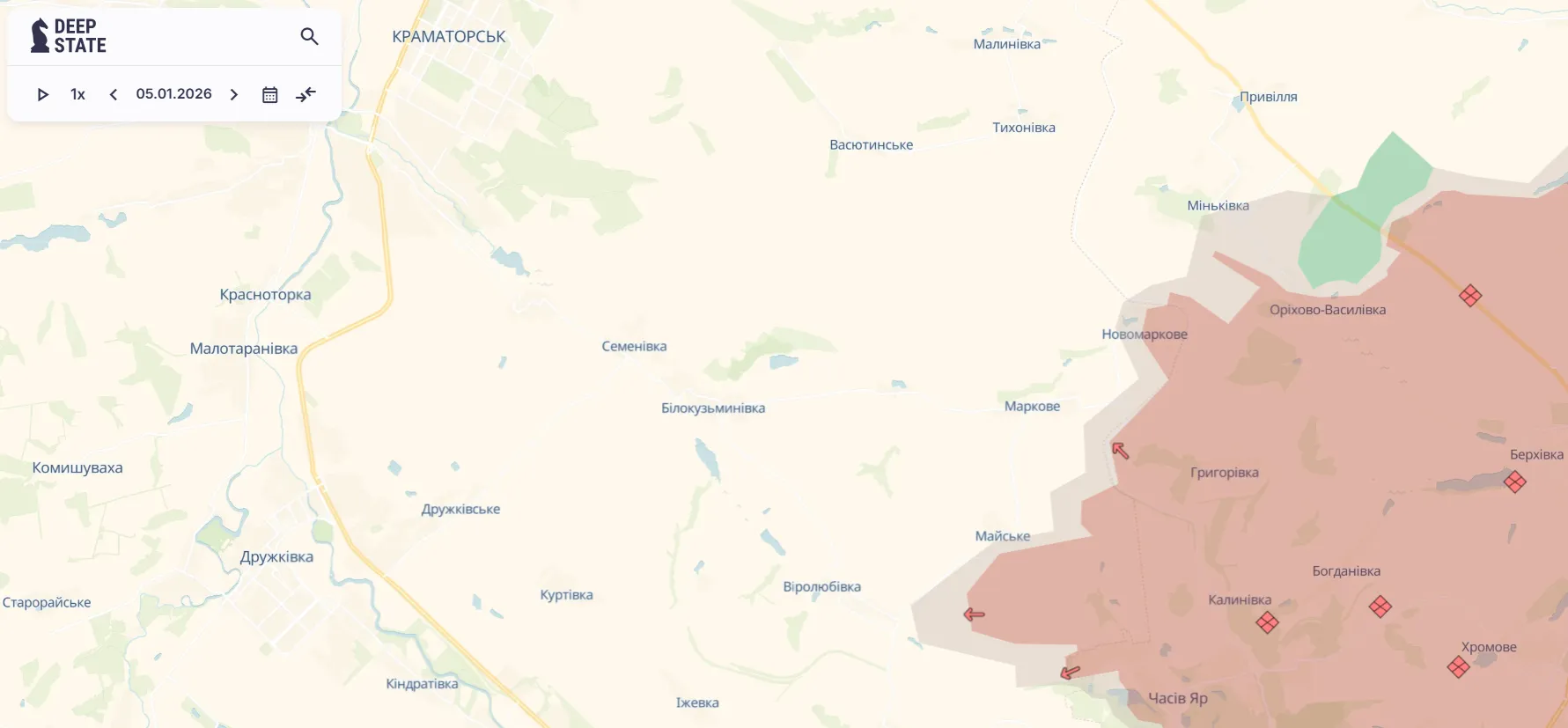 Краматорський напрямок Краматорський напрямок
