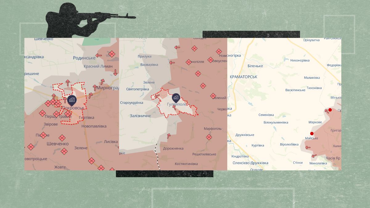 Как изменилась линия фронта за неделю Как изменилась линия фронта за неделю