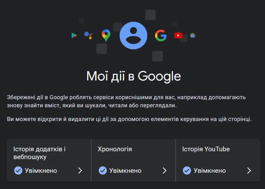 Приватність в Google Приватність в Google