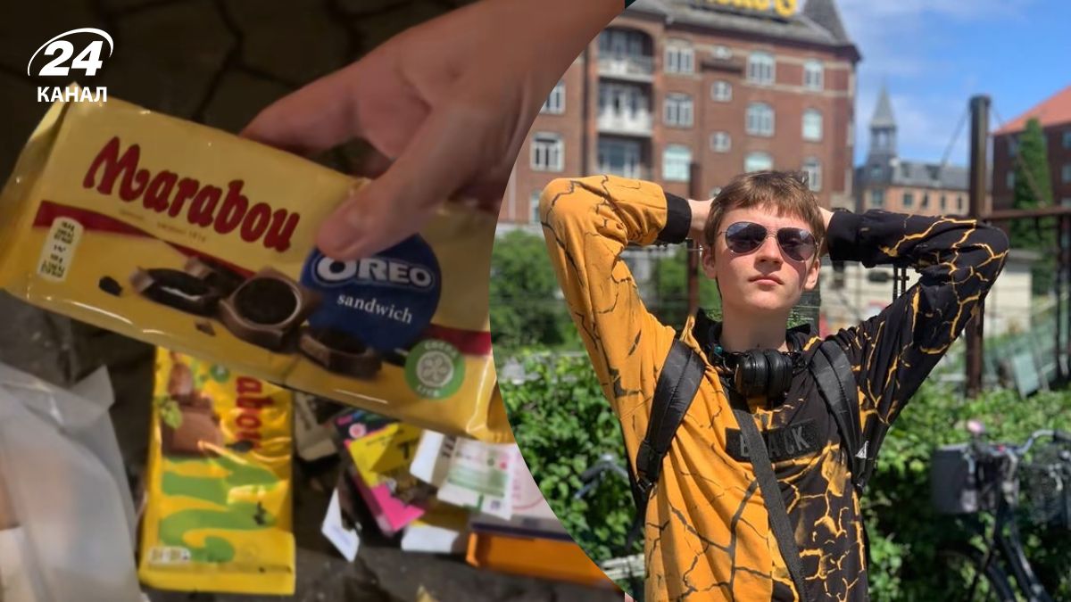Що українець знаходить у смітниках біля супермаркетів Данії Що українець знаходить у смітниках біля супермаркетів Данії