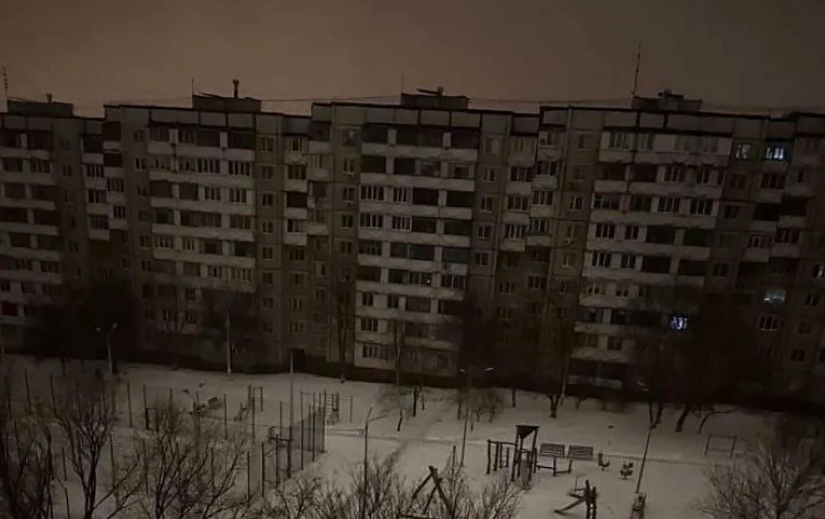 Бєлгород під час блекауту