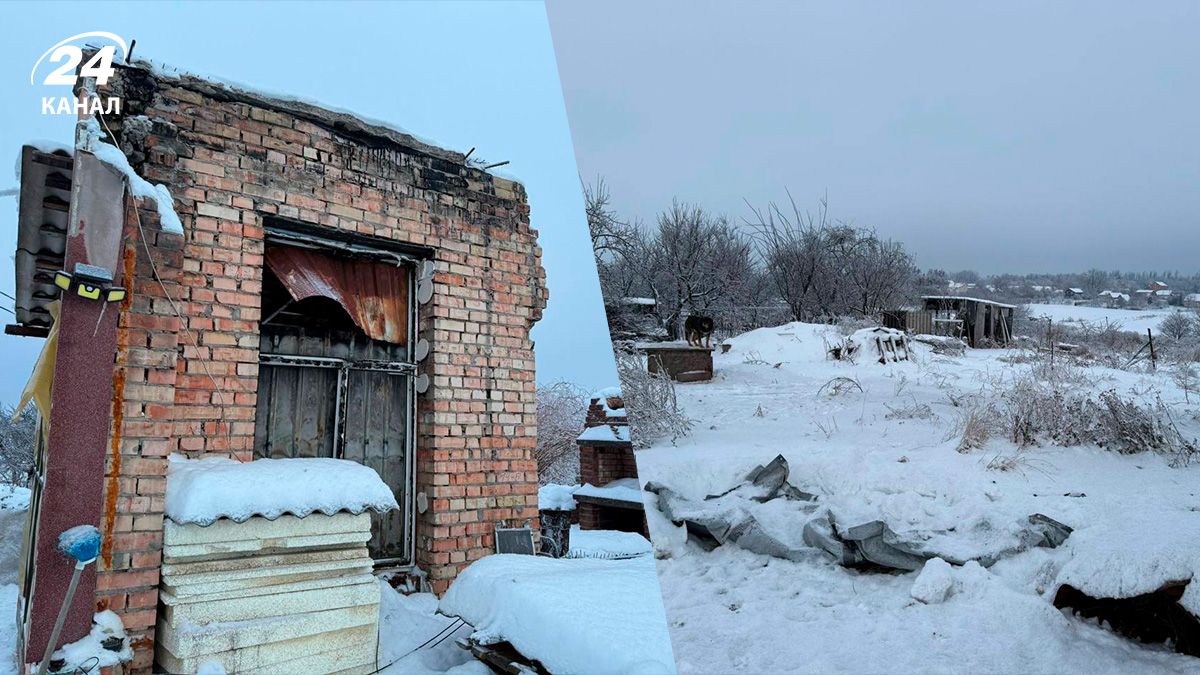 Під час атаки постраждали приватні будинки Під час атаки постраждали приватні будинки