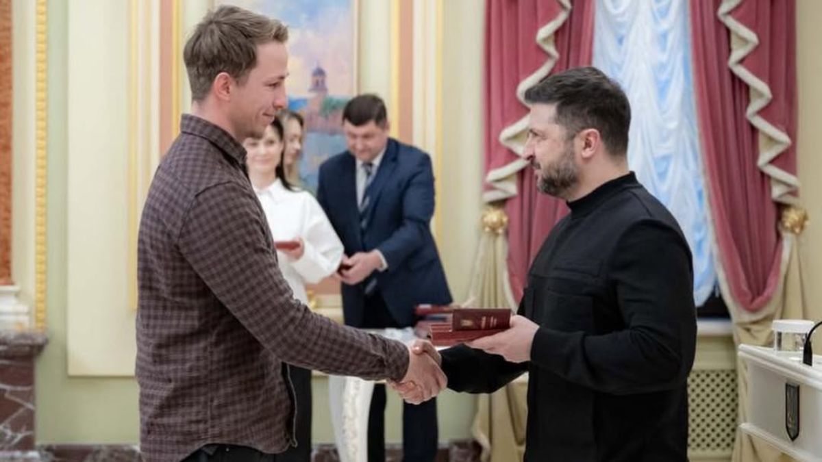 Олександр Терен і Володимир Зеленський