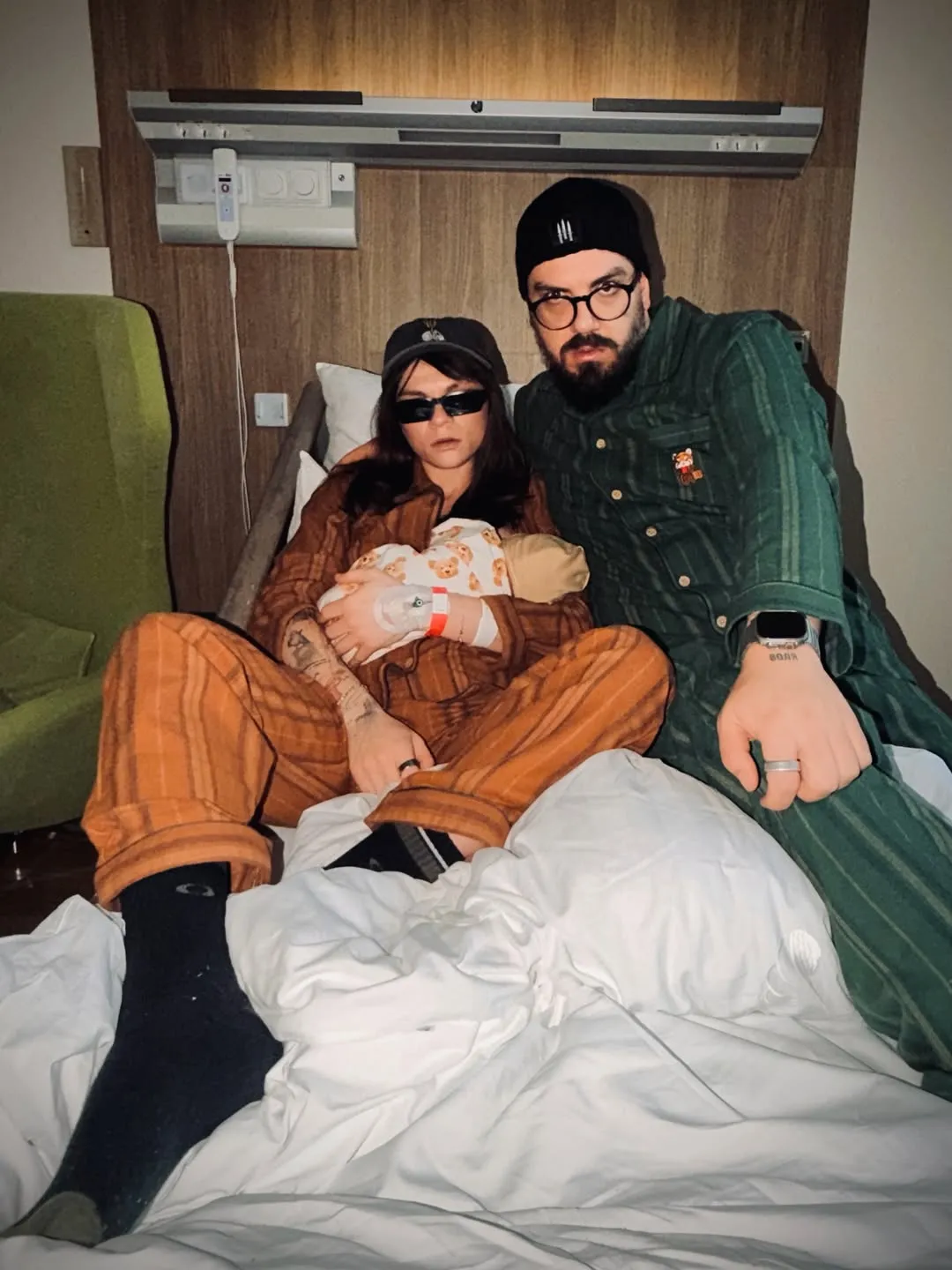 Либеровы впервые стали родителями