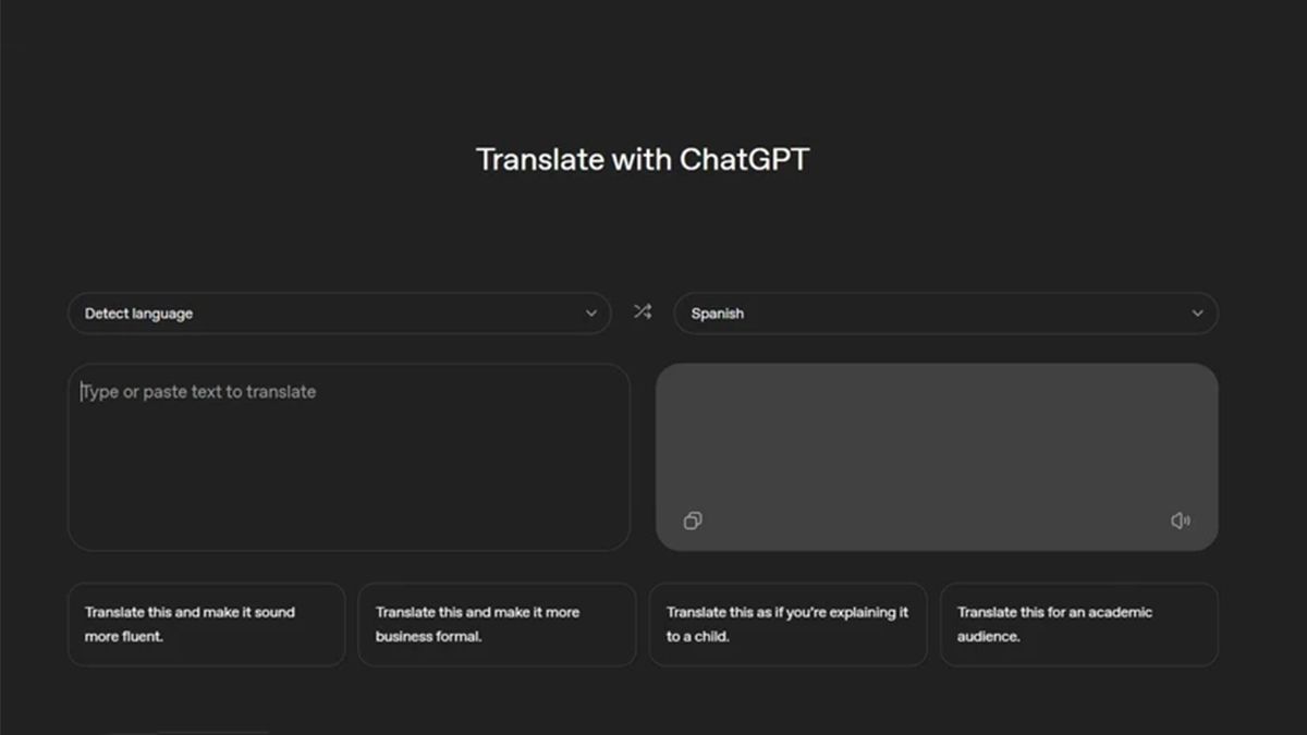 ChatGPT Translate от OpenAI как альтернатива Google Переводчика