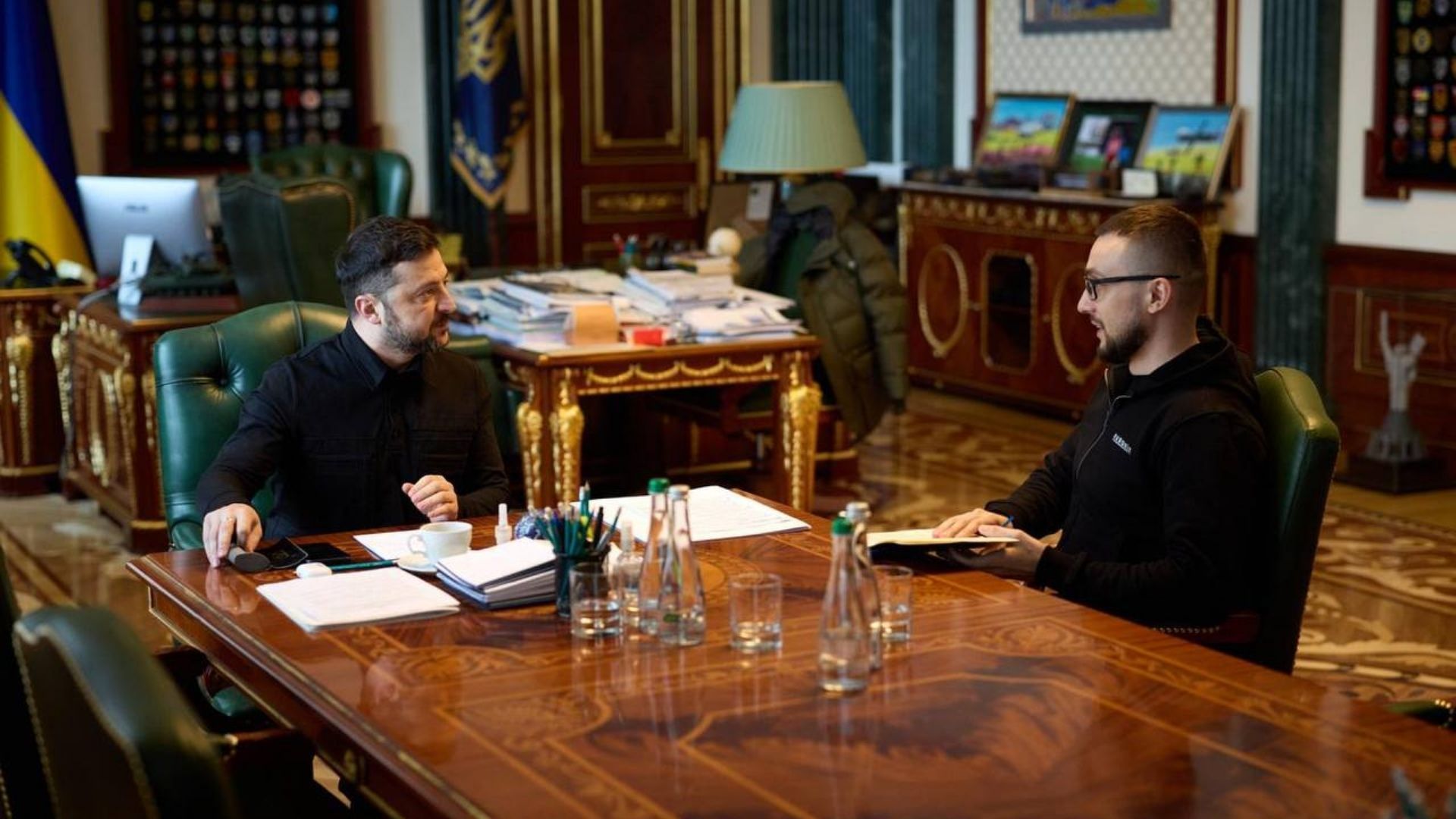 Президент зустрівся із Сергієм Стерненком Президент зустрівся із Сергієм Стерненком