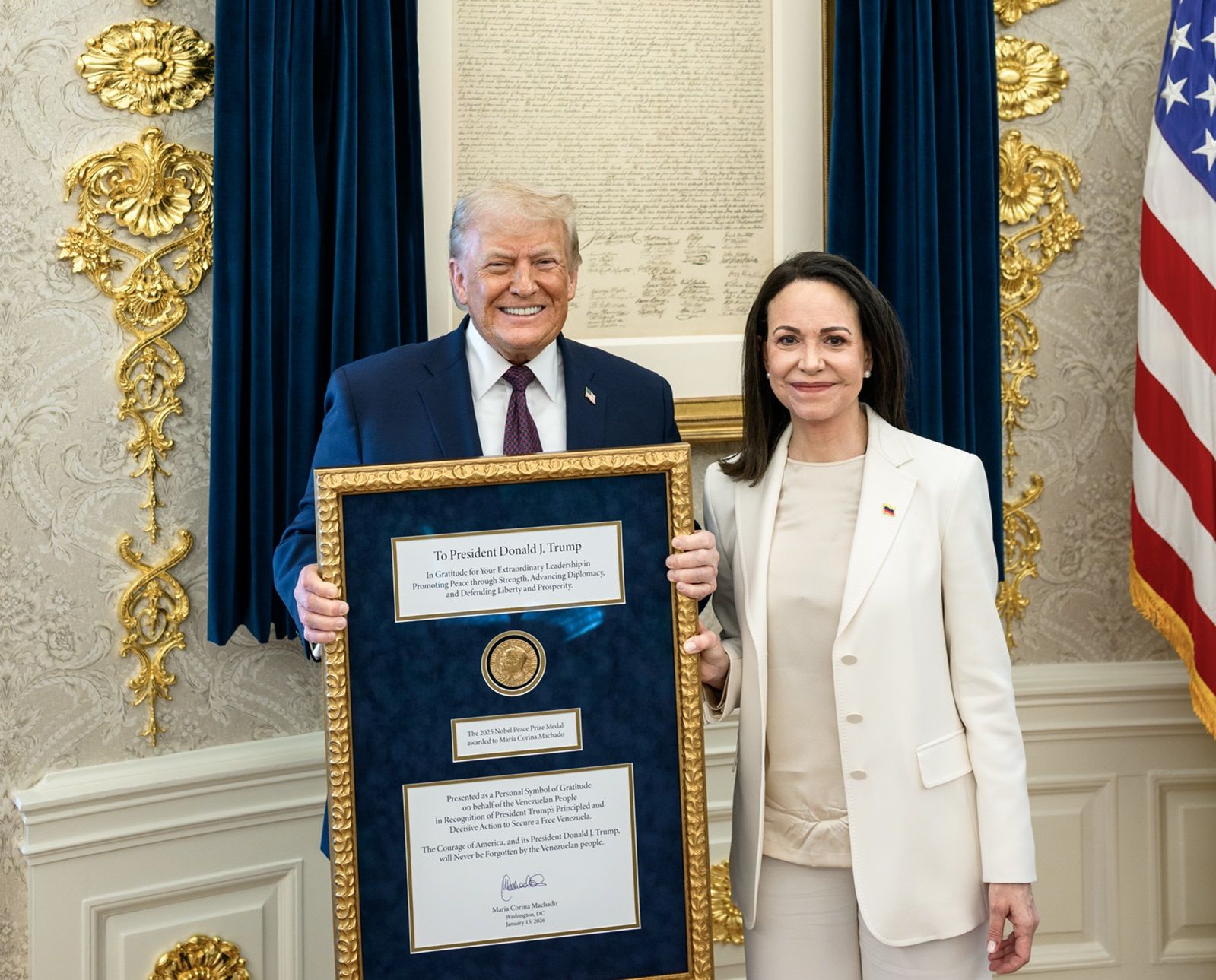 Нарешті дочекався: Трампу вручили Нобелівську премію миру, але є нюанс - Геополітика