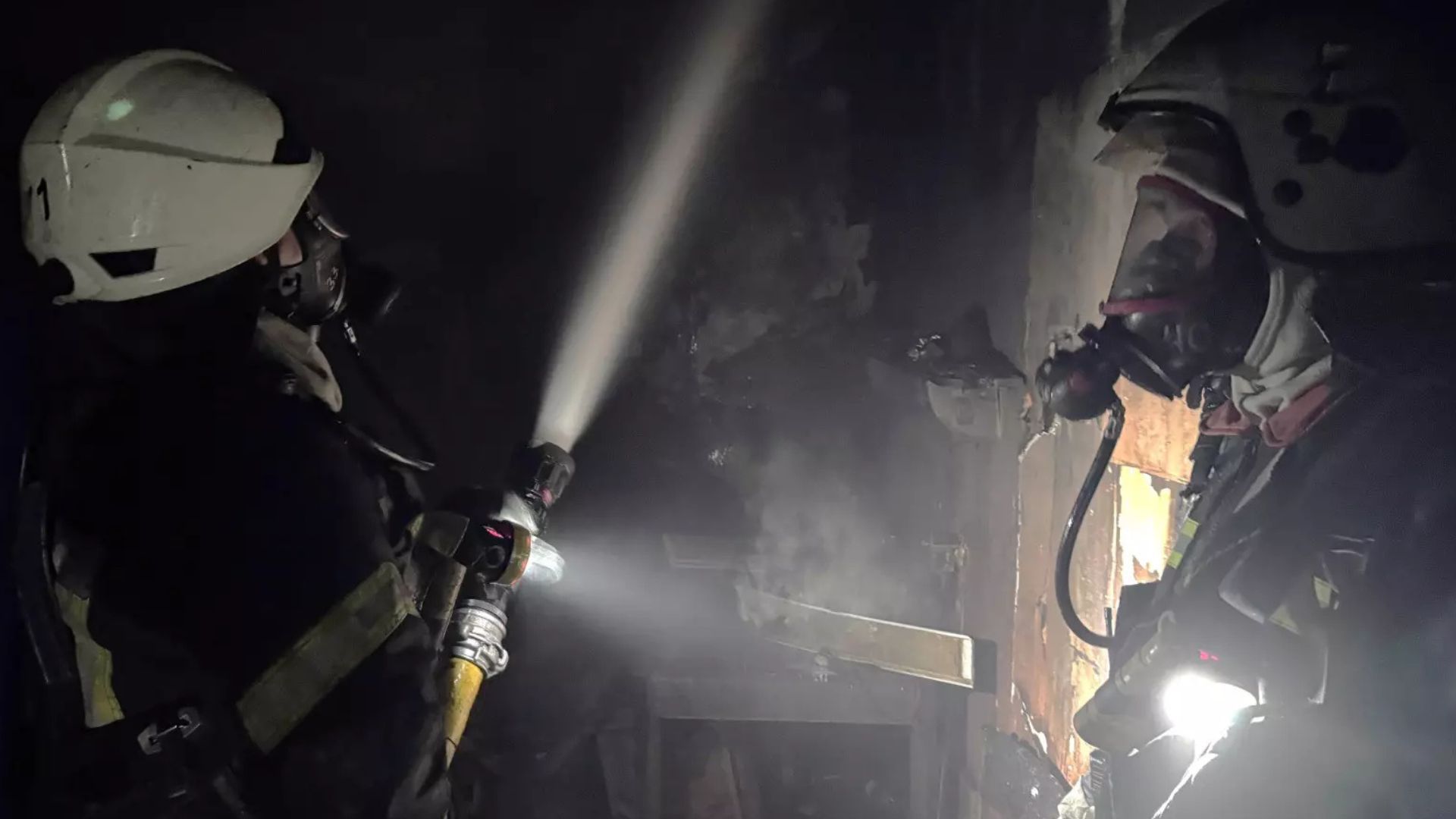 Работа спасателей