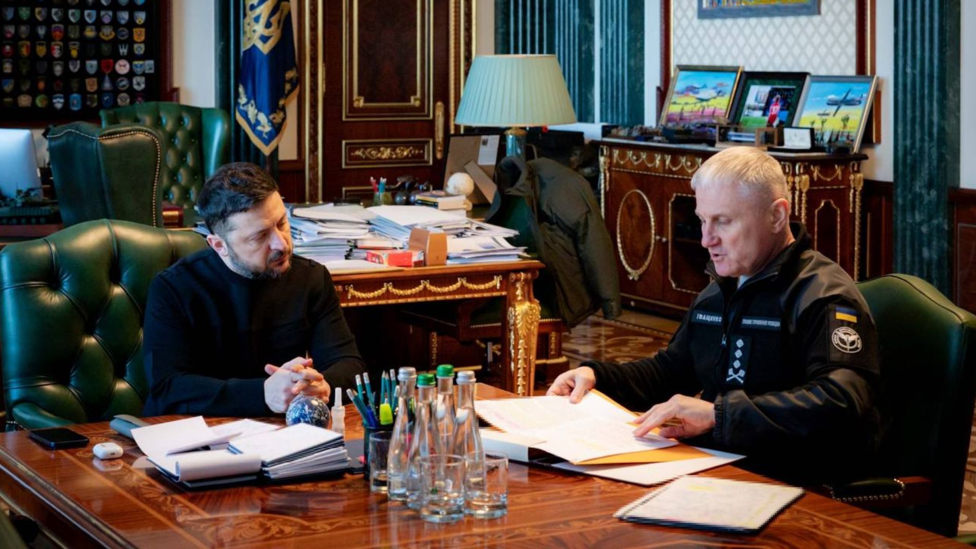 Владимир Зеленский и Олег Иващенко Владимир Зеленский и Олег Иващенко