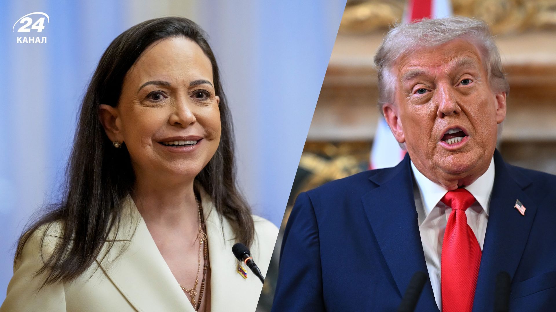 Опозиція Венесуели грає ва-банк: з яким натяком Мачадо подарувала Трампу Нобелівську премію