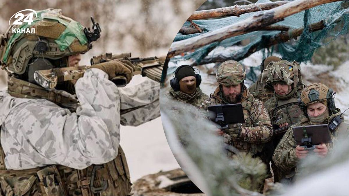 Про бої на фронті в люті морози 