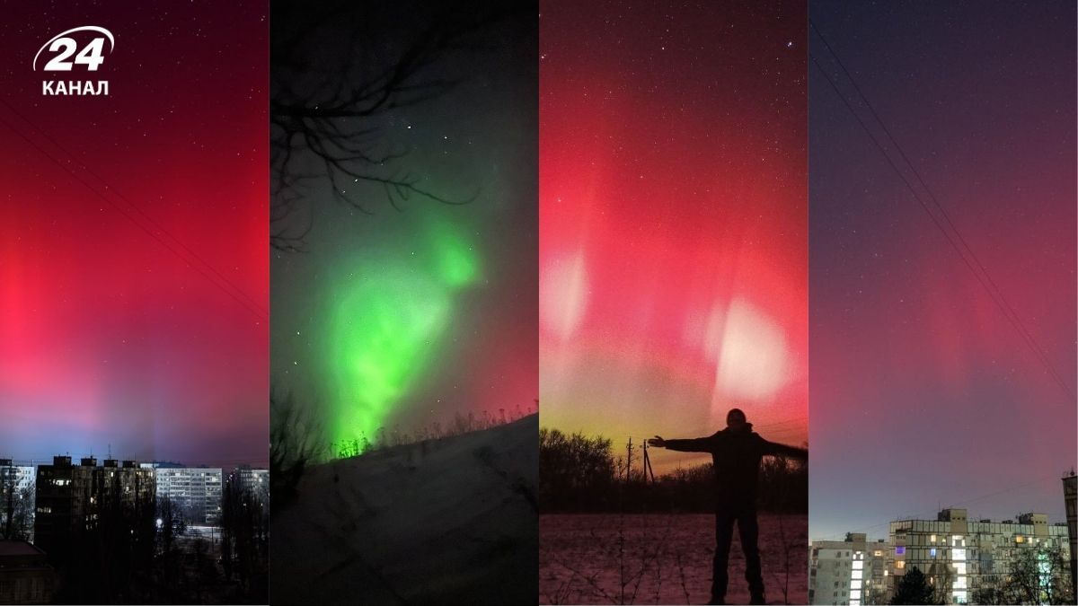 Потужний сонячний шторм накрив Землю: полярні сяйва спостерігали майже по всій Україні - Техно
