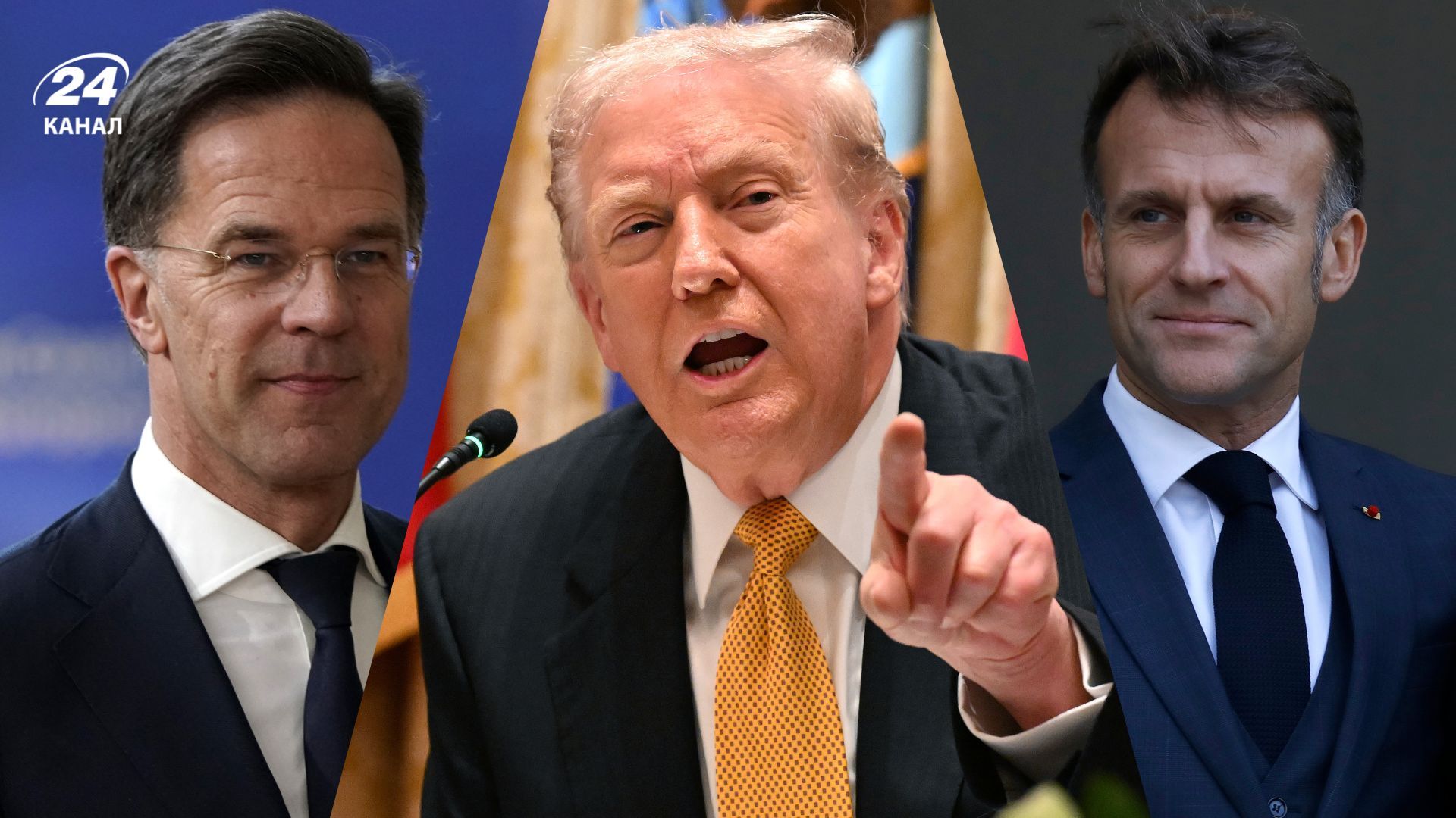 Трамп опублікував особисте листування з Макроном та Рютте