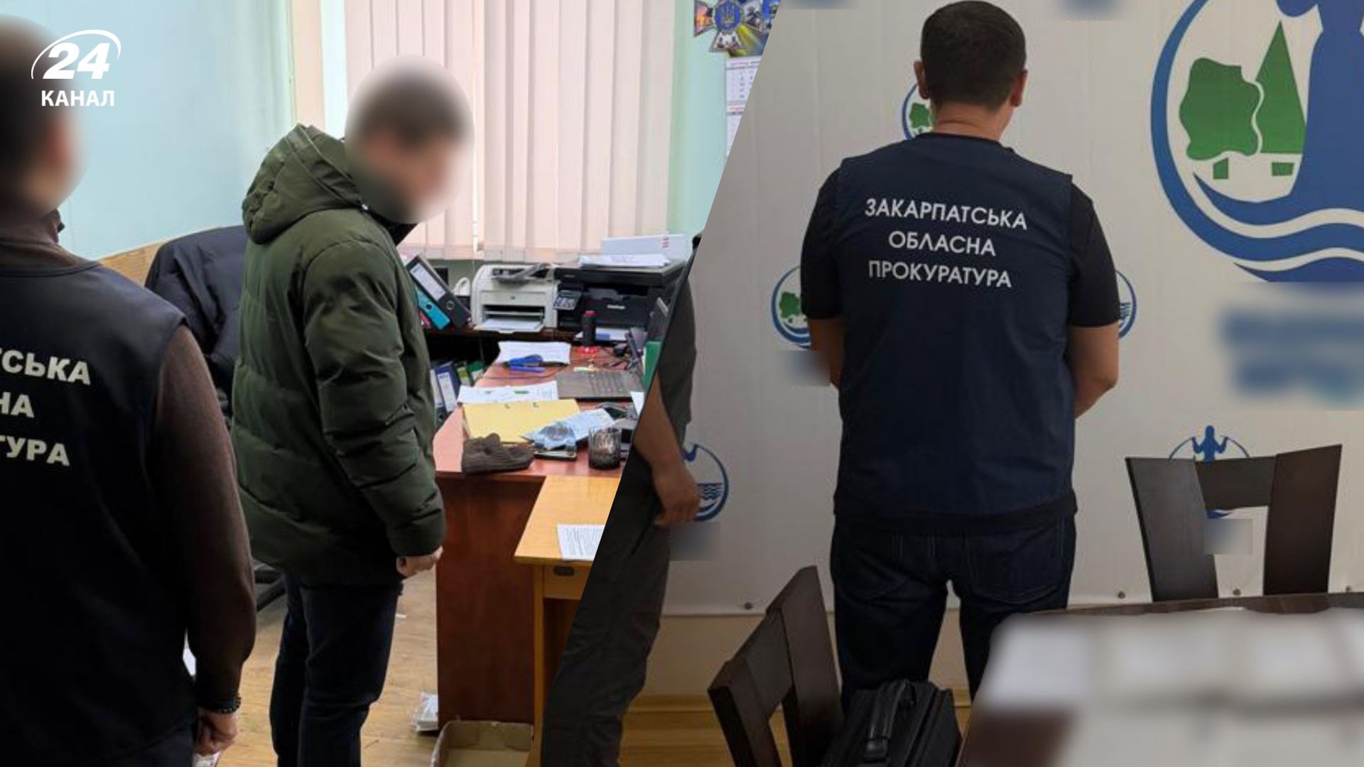 Обшуки у колишнього народного депутата / Колаж 24 Каналу Обшуки у колишнього народного депутата / Колаж 24 Каналу