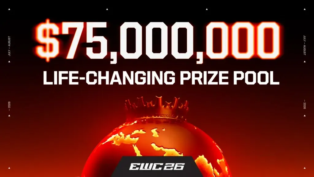 Нынешний призовой фонд Esports World Cup составит 75 миллионов долларов Нынешний призовой фонд Esports World Cup составит 75 миллионов долларов