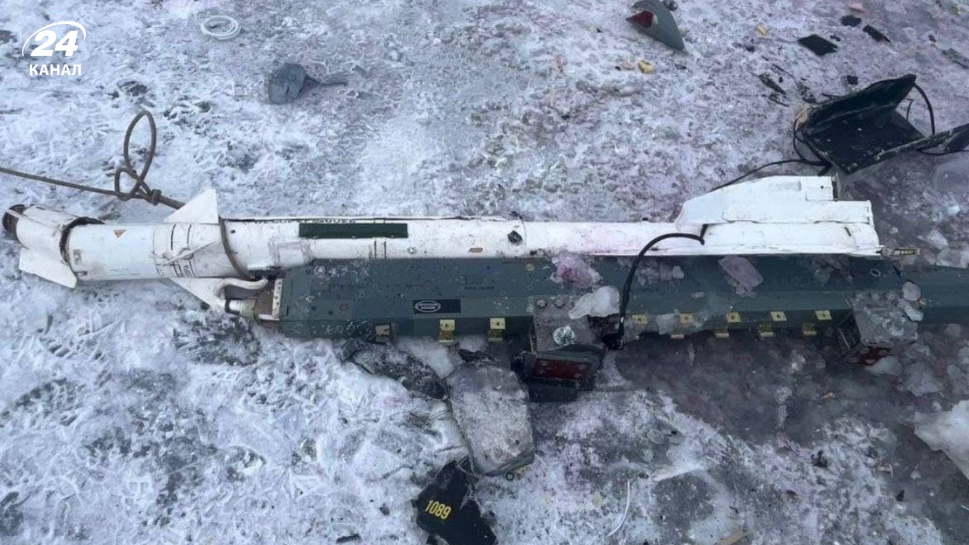 «Шахед» з ракетою Р-60 / Колаж 24 Каналу