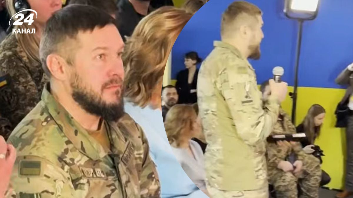 Виступ українського військового шокував європейців у Давосі 