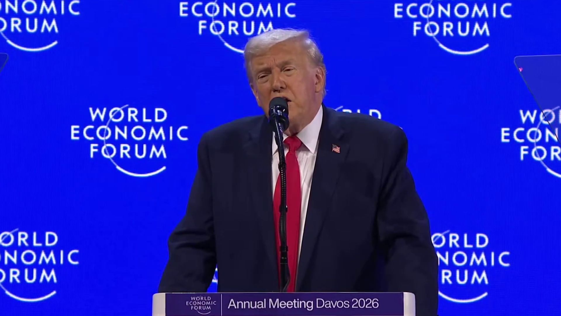 Дональд Трам у Давосі