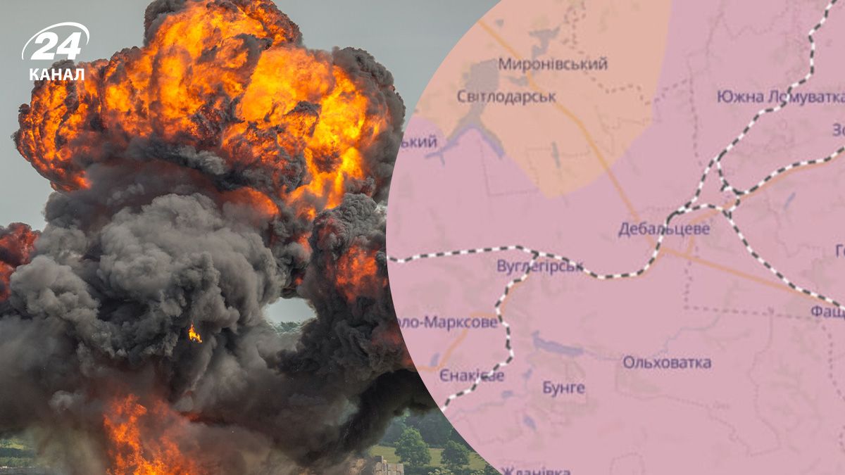 Об ударе по складу боеприпасов в Дебальцево Об ударе по складу боеприпасов в Дебальцево