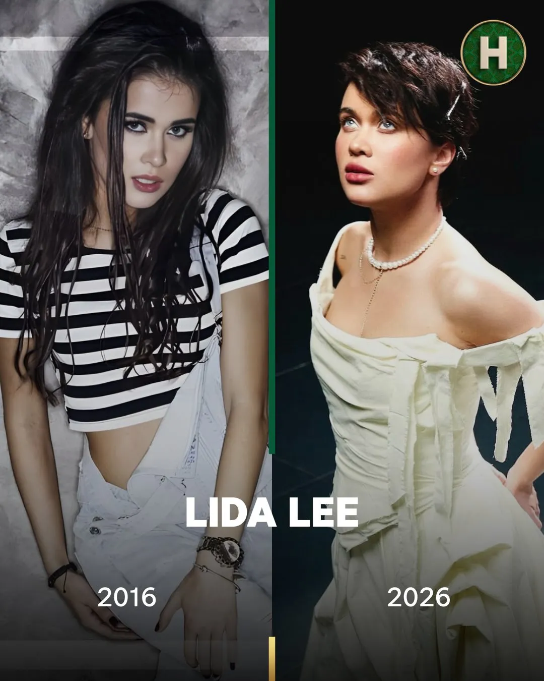 Lida Lee у 2016 і зараз Lida Lee у 2016 і зараз