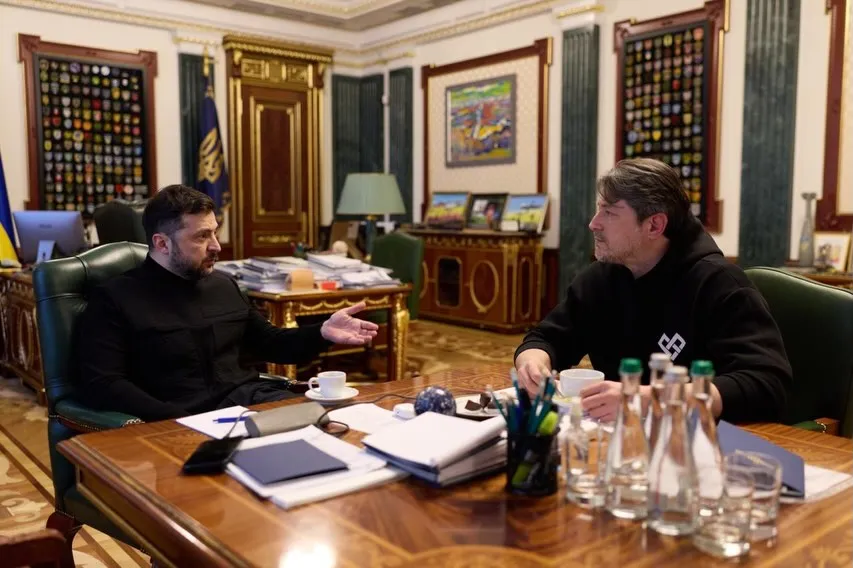 Владимир Зеленским и Сергей Притула и Сергей Притула