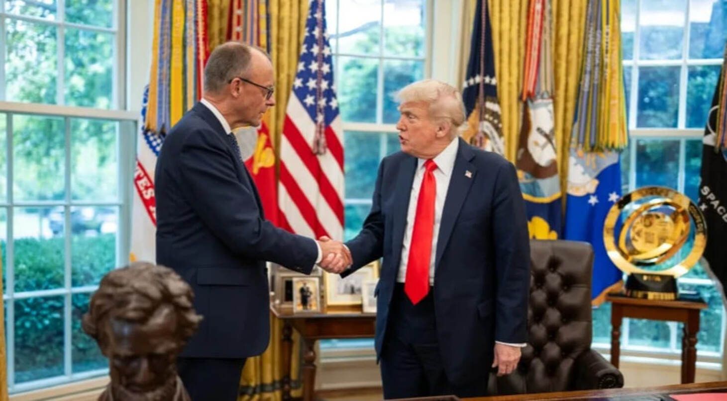 Трамп не смог встретиться с Мерцом