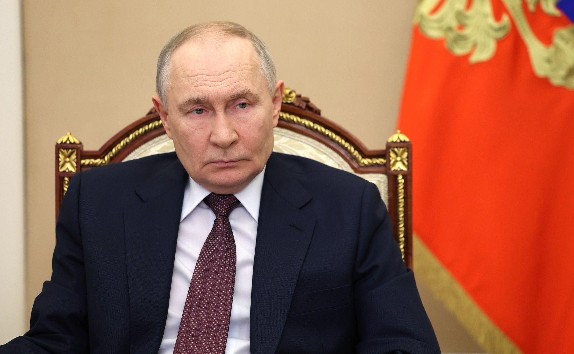 Российский диктатор Владимир Путин Российский диктатор Владимир Путин