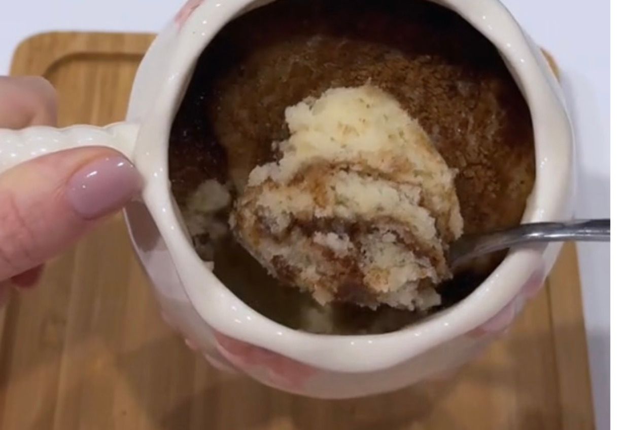 Аппетитный синабон в чашке afinka.official