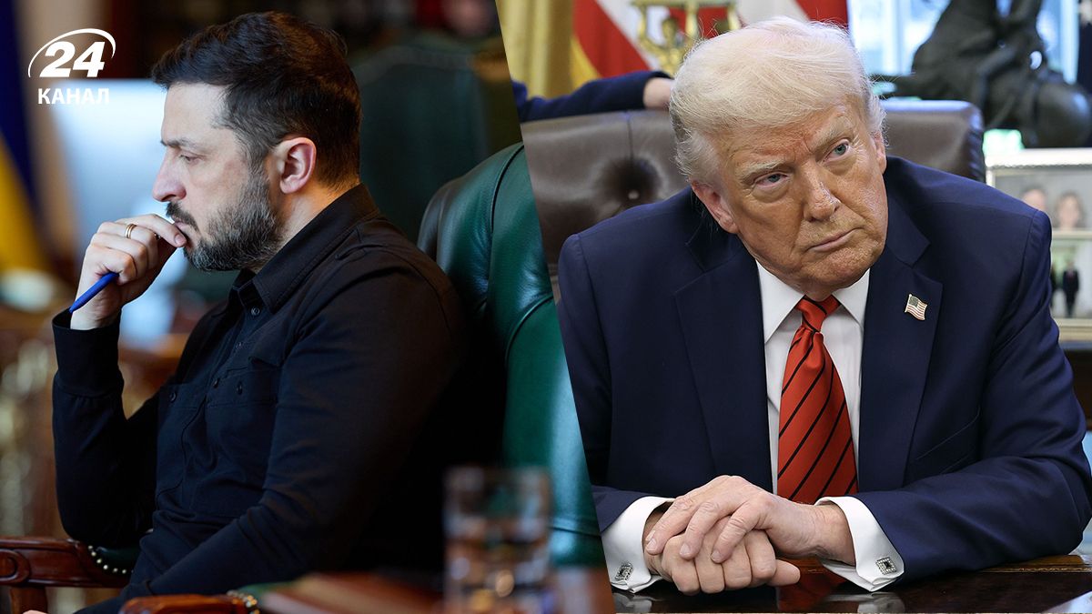 Президент України Володимир Зеленський, президент США Дональд Трамп Президент України Володимир Зеленський, президент США Дональд Трамп
