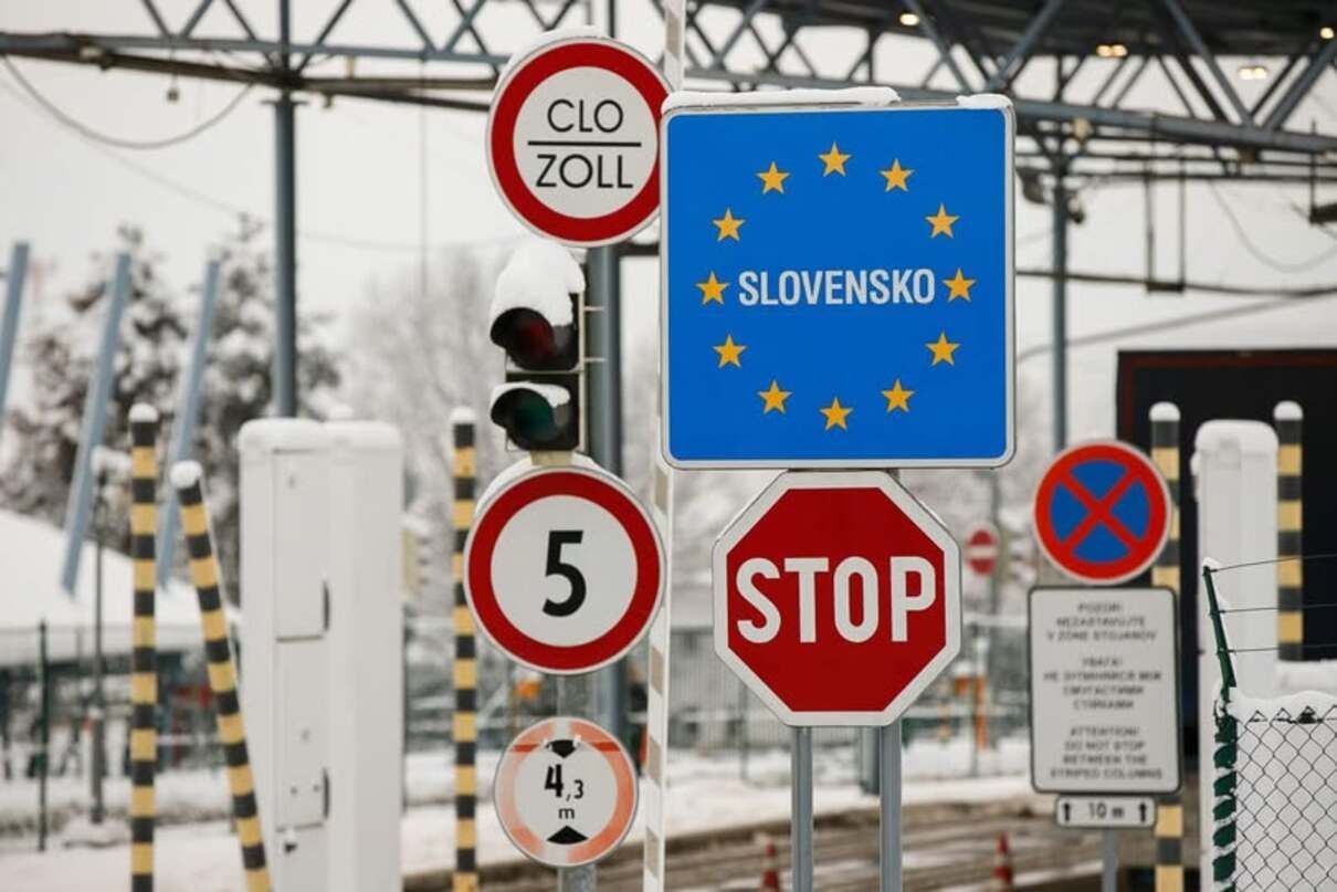 Водитель автобуса сбежал в Словакию