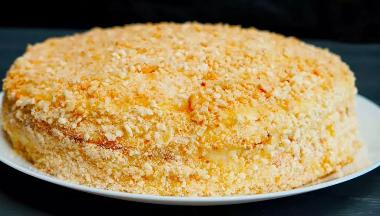 Быстрый торт без духовки