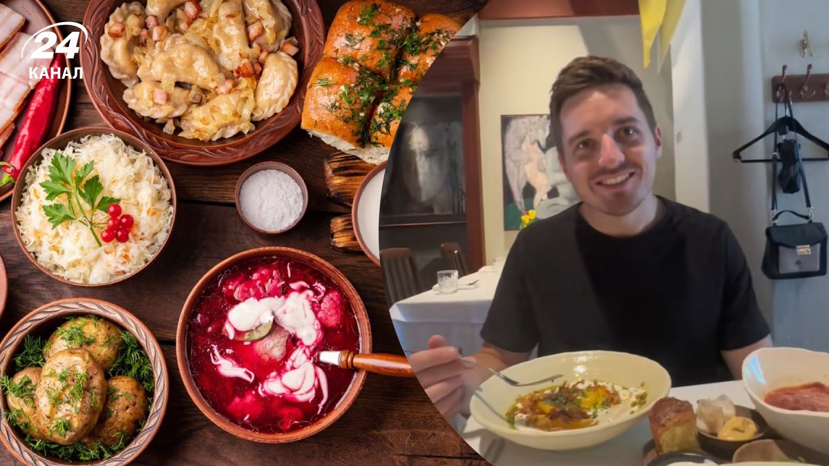 Британец оценил украинскую кухню по достоинству