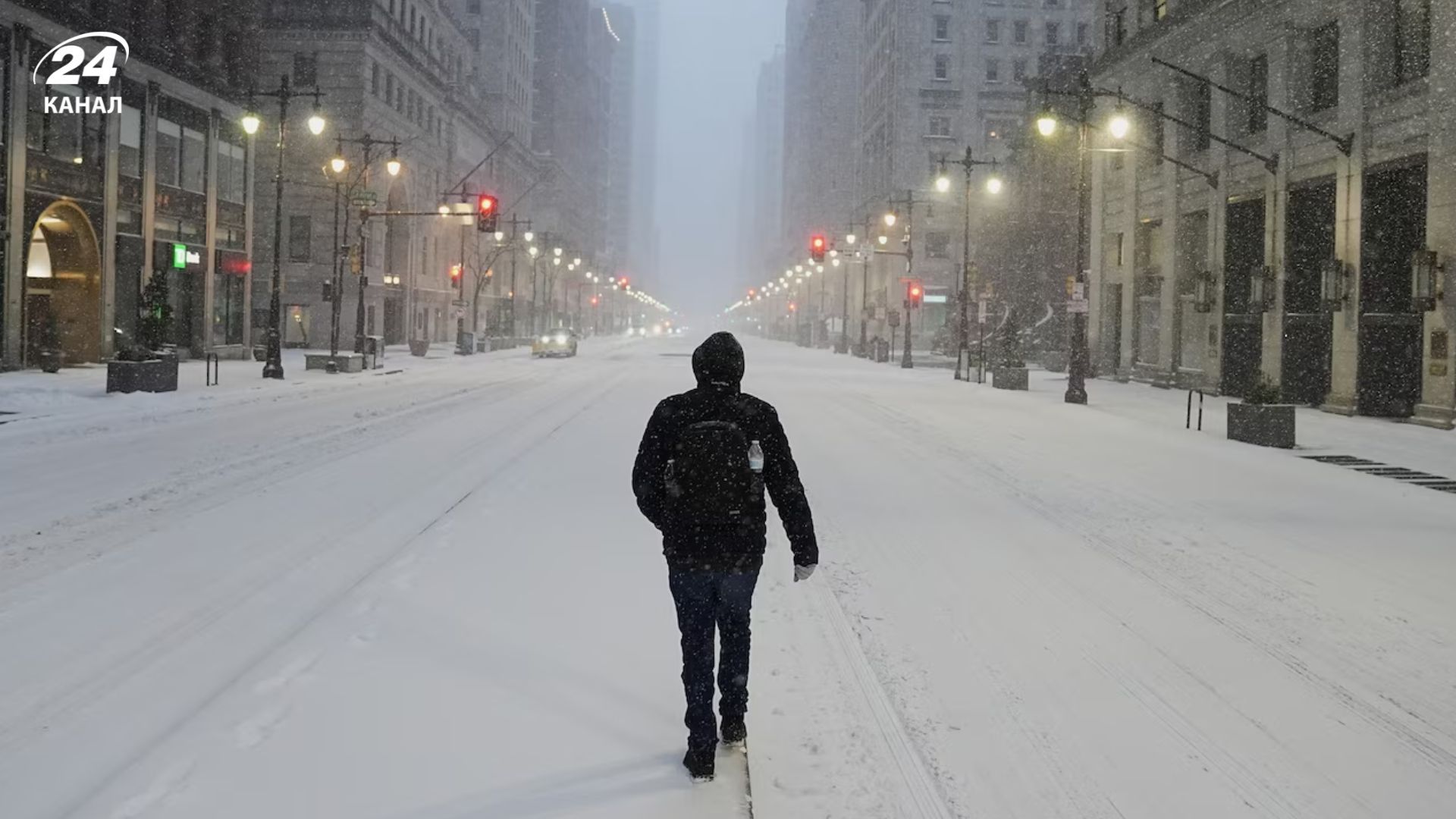 США накрыл неслыханный зимний шторм