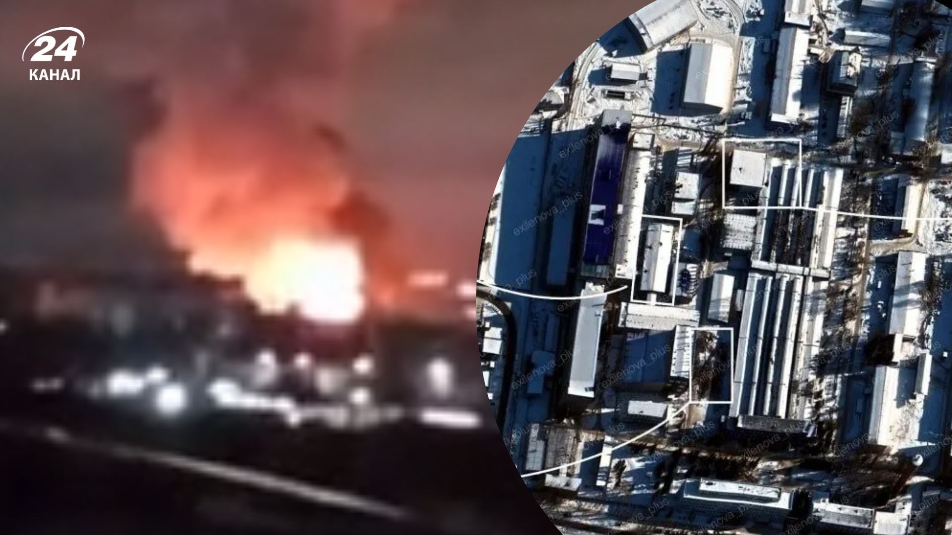  Внаслідок атаки одна з будівель заводу Енергія знищена вщент