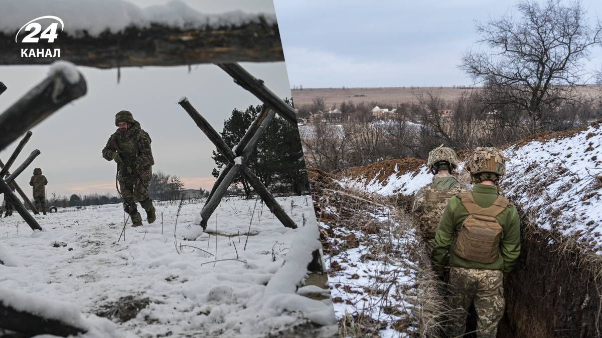 Як на фронті військовим дошкуляє мороз Як на фронті військовим дошкуляє мороз