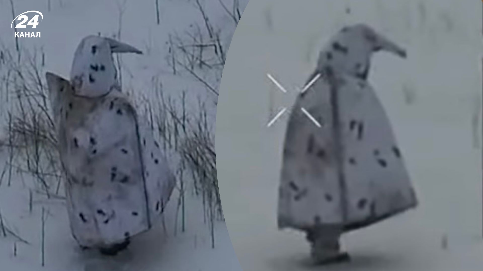 Оккупант притворился пингвином Оккупант притворился пингвином