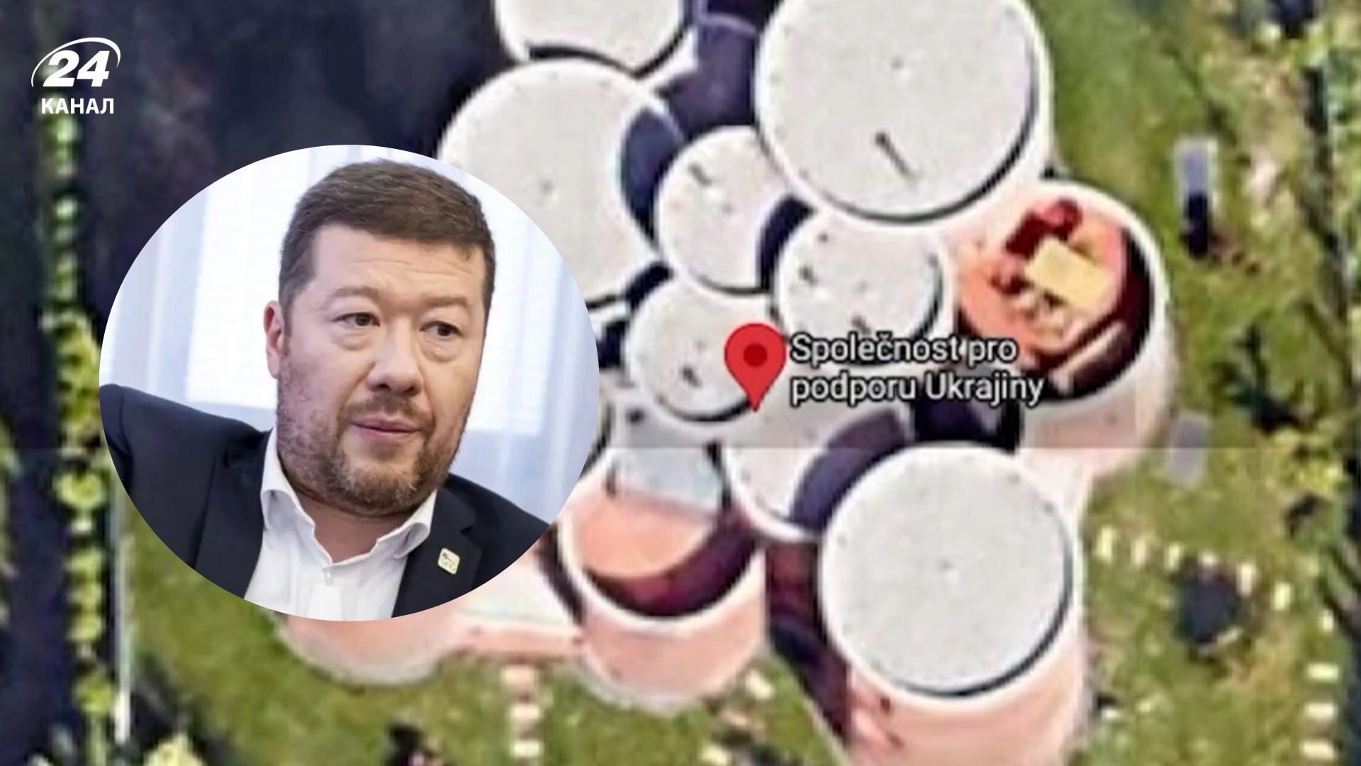 У Чехії "перейменували" на мапі домівку спікера парламенту, який проти прапорів України - 24 Канал У Чехії "перейменували" на мапі домівку спікера парламенту, який проти прапорів України - 24 Канал