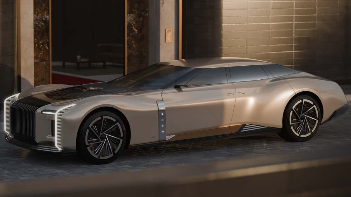 Итальянцы из Aznom создали гигантский электрифицированный седан