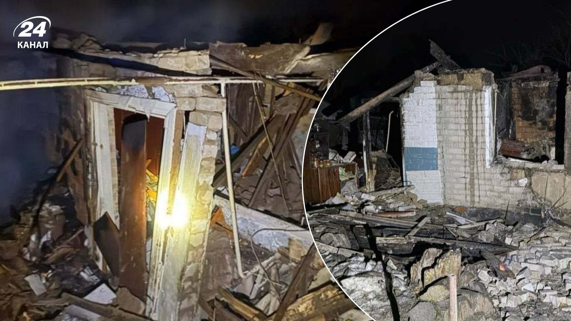 Последствия атаки врага на Днепропетровщину