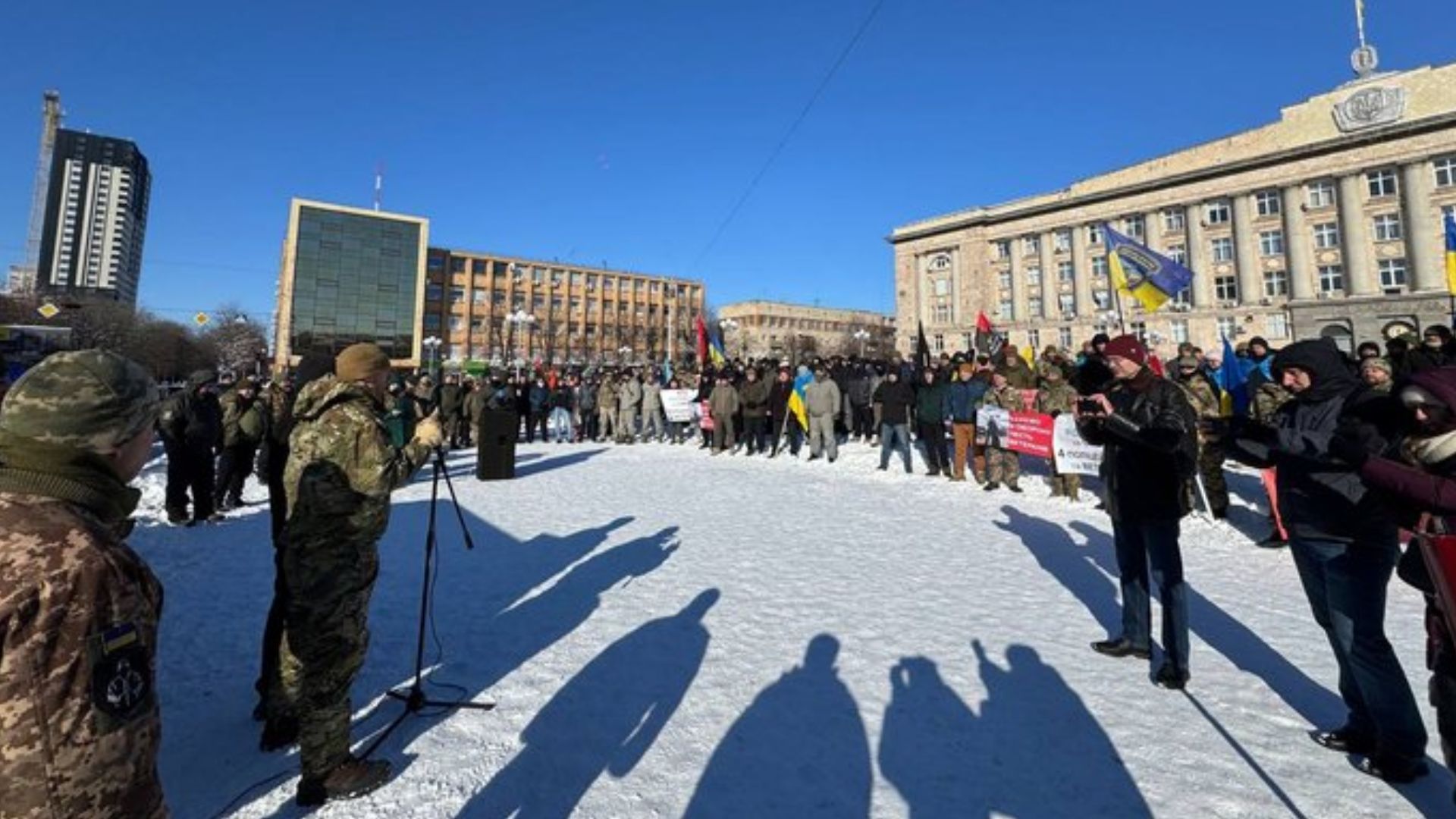 Акция протеста в Черкассах Акция протеста в Черкассах