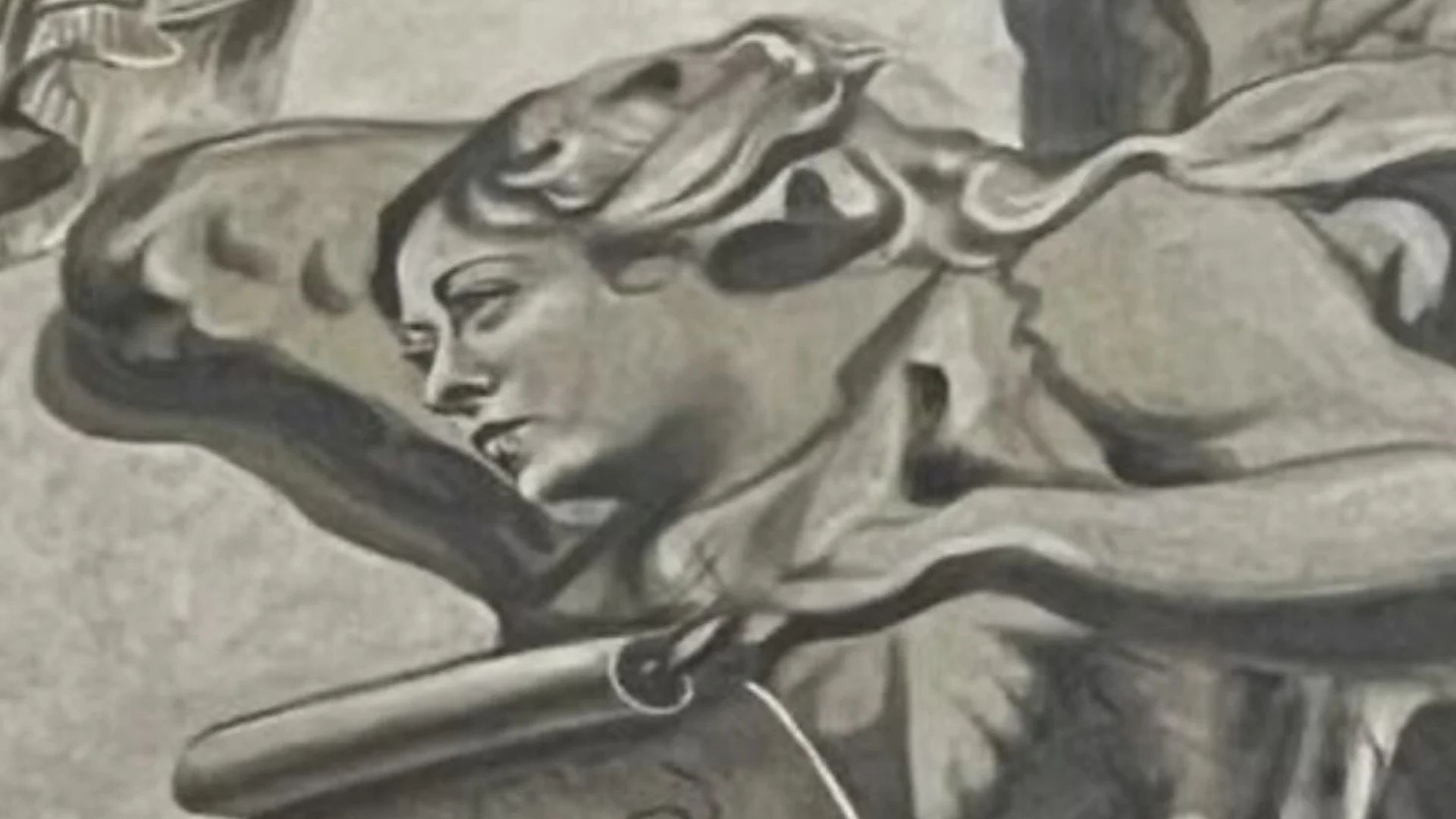 Фреска в базиліці Сан-Лоренцо-ін-Лучина