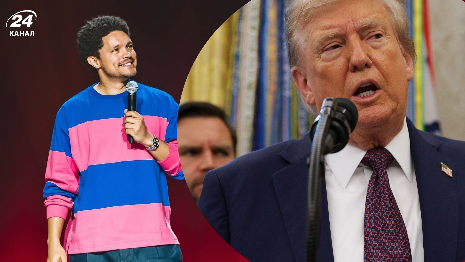 Тревор Ноа и Дональд Трамп