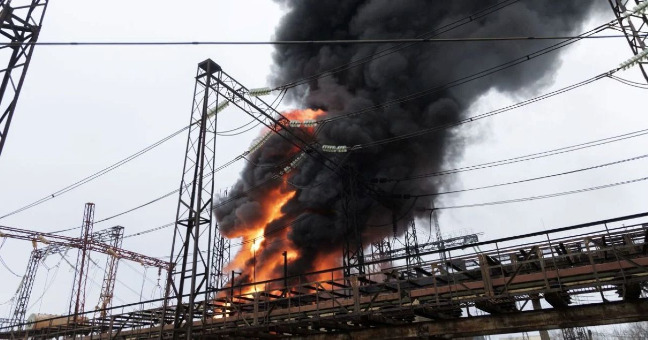 Ворог знову вдарив по енергетичних об'єктах - 24 Канал Ворог знову вдарив по енергетичних об'єктах - 24 Канал