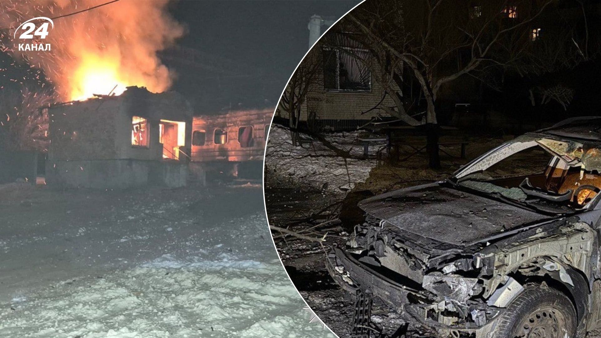 Наслідки атаки ворога на Сумщину Наслідки атаки ворога на Сумщину