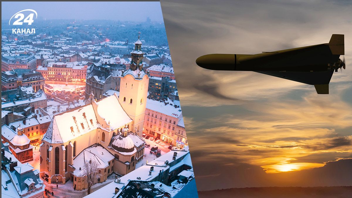 Ворожий безпілотник долетів до Львова: працює ППО - 24 Канал