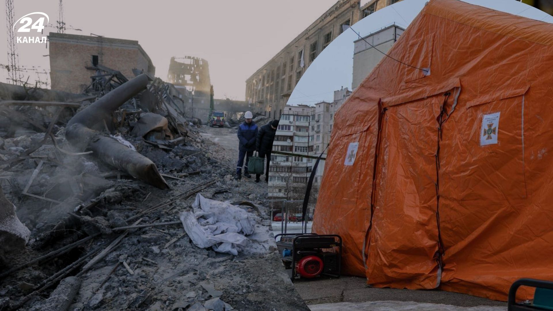 Для части киевлян из-за обстрелов отопительный сезон завершился из-за обстрелов