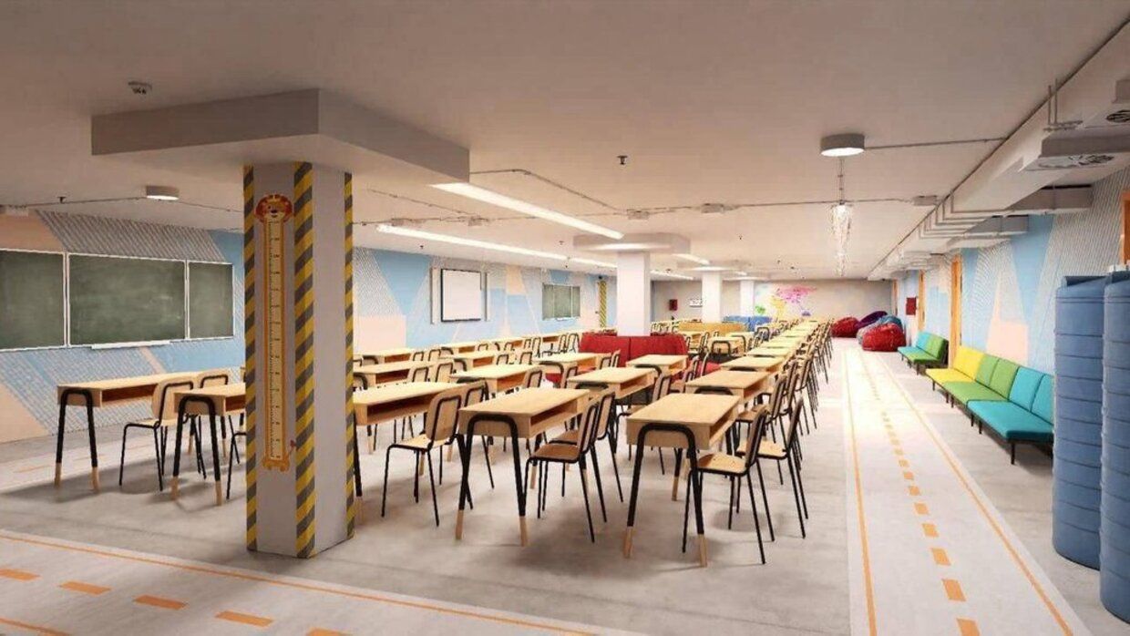 Укриття у школах 